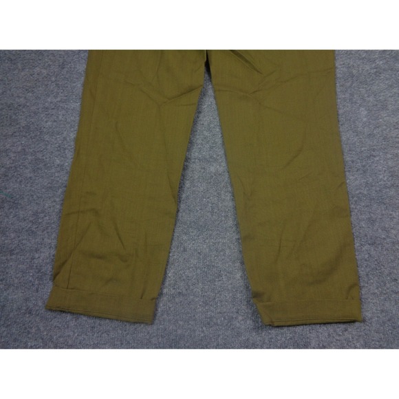 Sezane Green Wide Leg Trousers - Picture 10 of 11